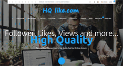 Desktop Screenshot of hqlike.com