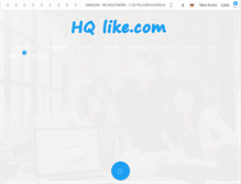 Tablet Screenshot of hqlike.com